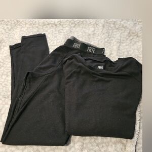 Frye Black Lounge Set